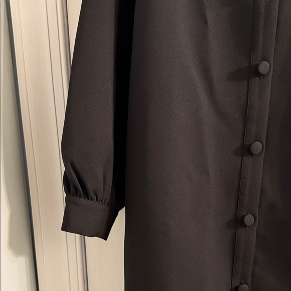 Tuckernuck Black Etta Mesh Long Sleeve Dress NWT - Picture 7 of 8